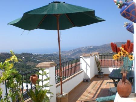 Atico Frigiliana Appartement Buitenkant foto